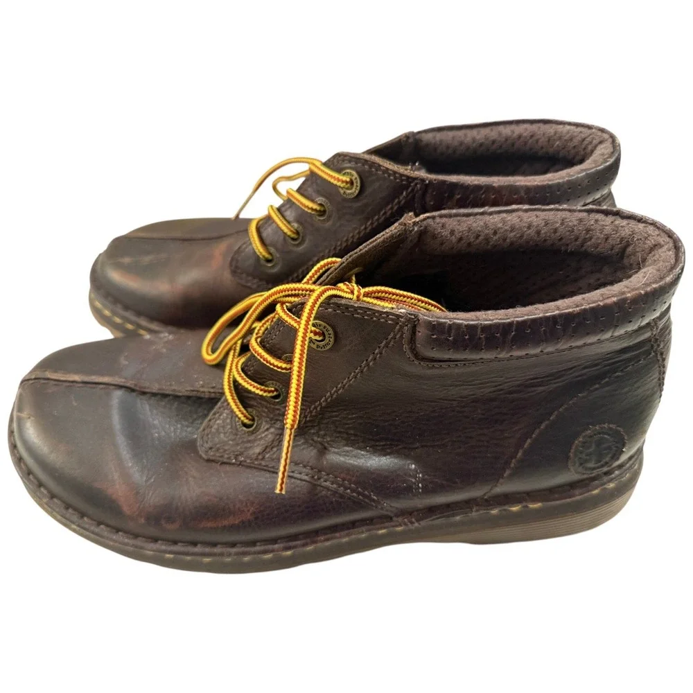 Dr. Martens 12658 Mens 12 Brown Leather Chukka Boot Rugged Workwear Heritage Y2K